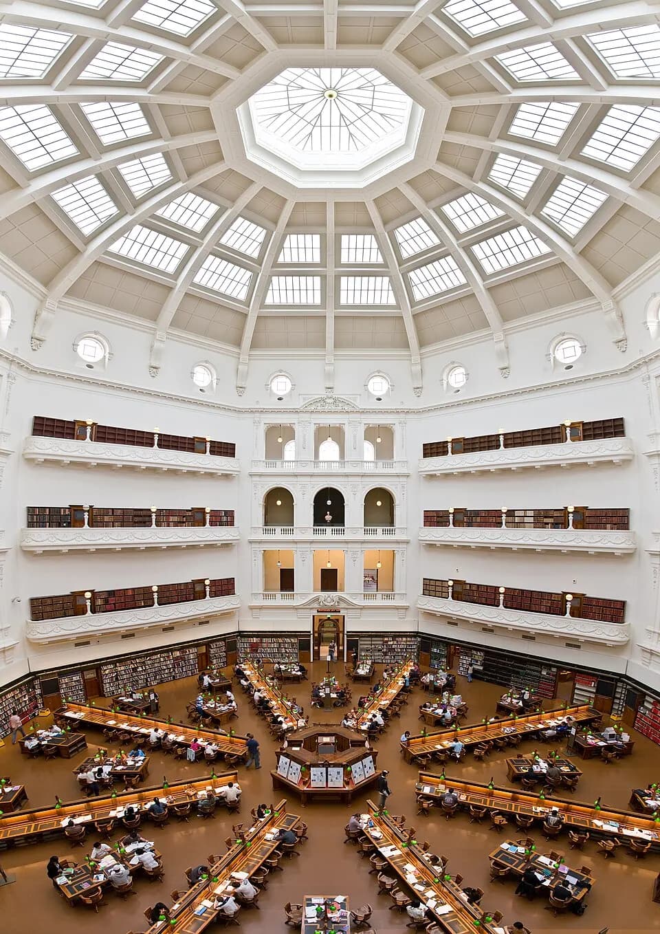 La Trobe Reading Room photographed in 2005